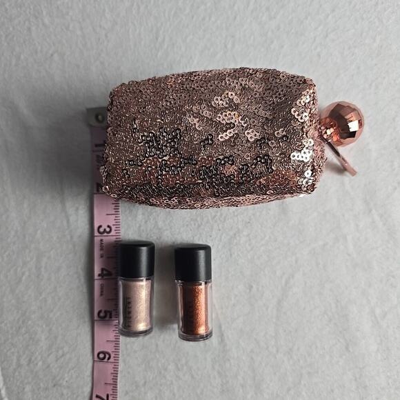 MAC Loose Pigment Whisper Pink & Copper Sparkle‎ Limited Holiday Edition Travel - Picture 6 of 7